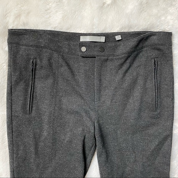 VINCE. Gray Skinny Ponte Pants - Picture 5 of 8